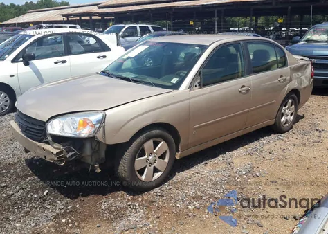 2006 Chevrolet Malibu Lt из США, поврежденный, VIN 1G1ZT51886F106579